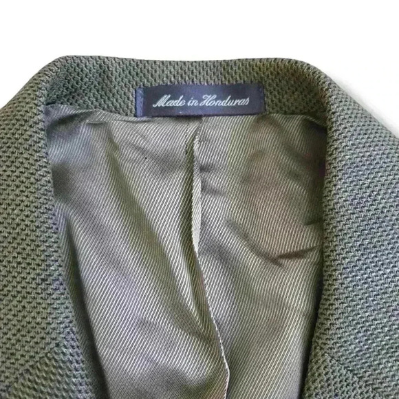 Oscar de la Renta Silk Wool Men's Suit Jacket size 38R #172 - Picture 6 of 8